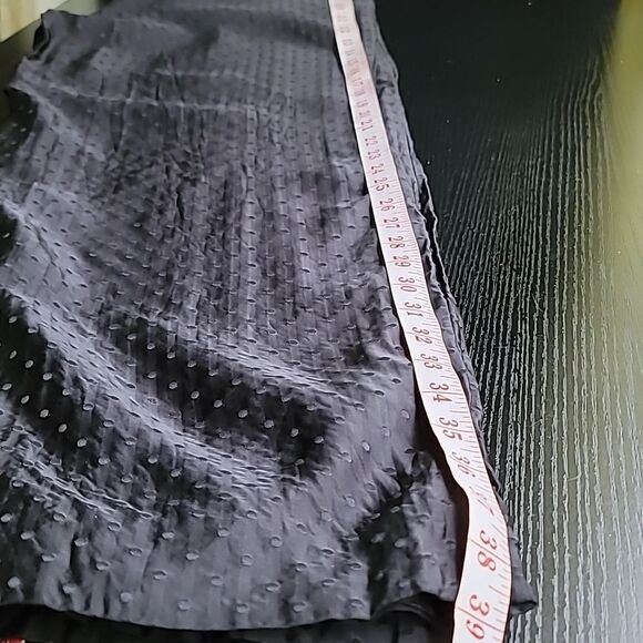 Dries Van Noten Nwt Black Single Pleat Polka Dot Women's Pants Size 2 - Picture 10 of 13